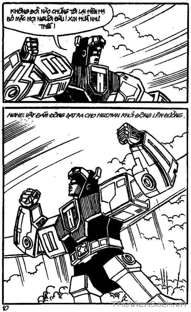 Truyện Tranh Dũng Sĩ Hesman trang 4