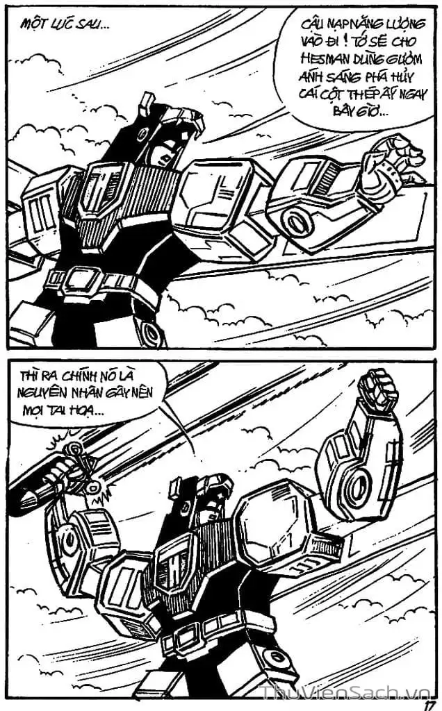 Truyện Tranh Dũng Sĩ Hesman trang 4