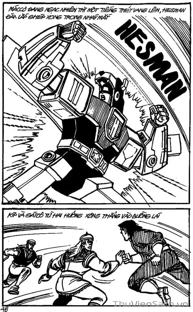 Truyện Tranh Dũng Sĩ Hesman trang 4
