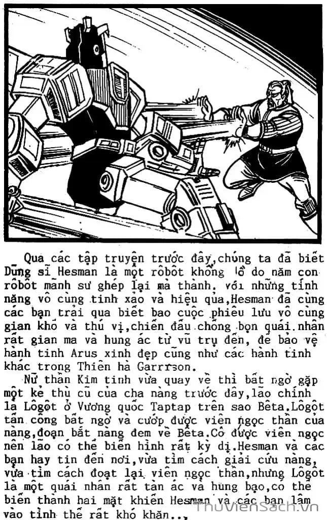 Truyện Tranh Dũng Sĩ Hesman trang 4
