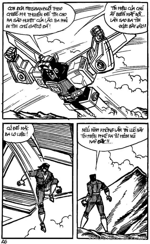 Truyện Tranh Dũng Sĩ Hesman trang 4