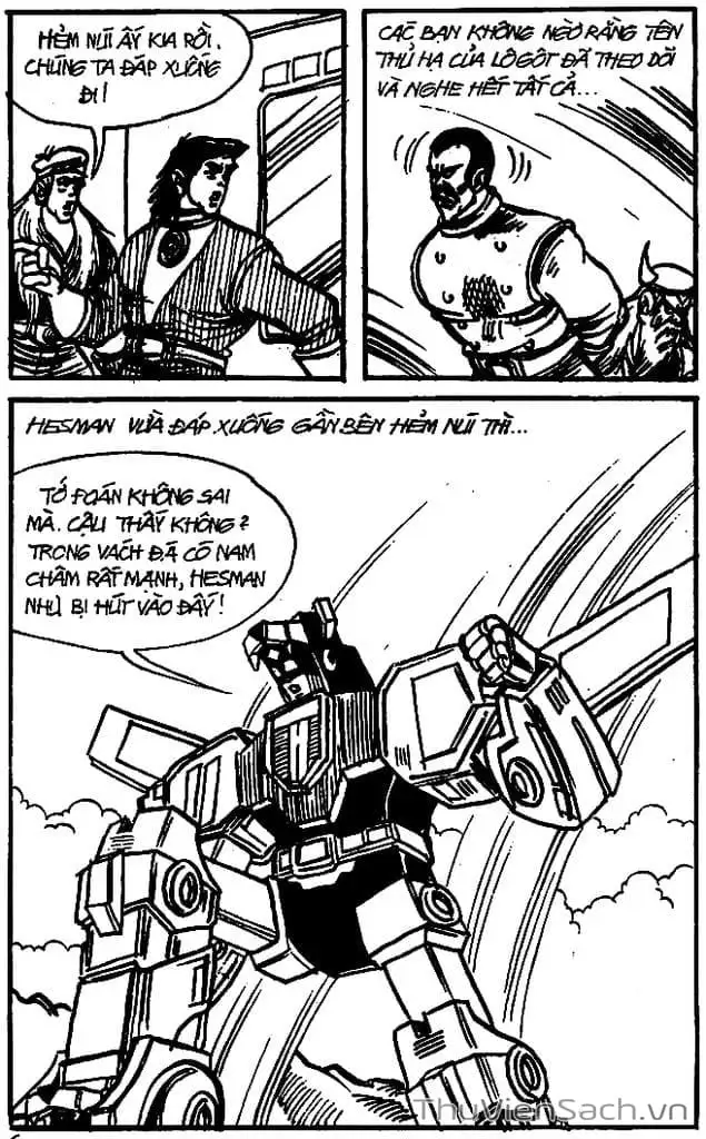 Truyện Tranh Dũng Sĩ Hesman trang 4