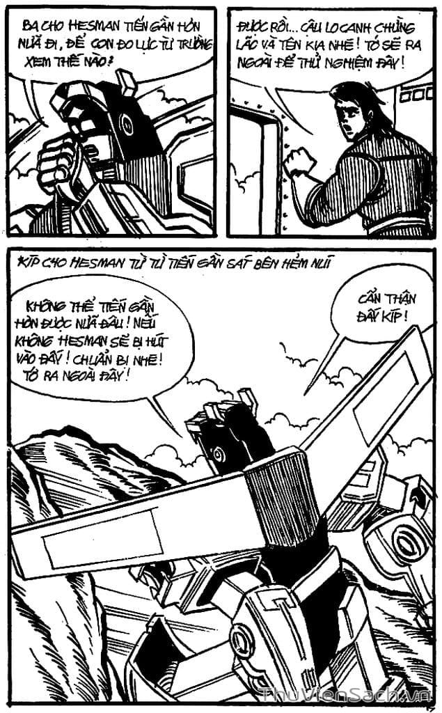 Truyện Tranh Dũng Sĩ Hesman trang 4