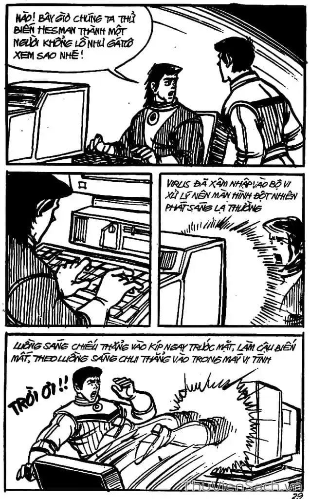 Truyện Tranh Dũng Sĩ Hesman trang 4