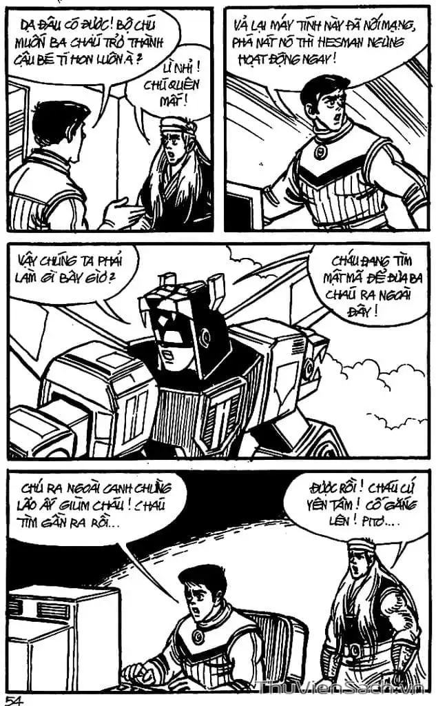Truyện Tranh Dũng Sĩ Hesman trang 4