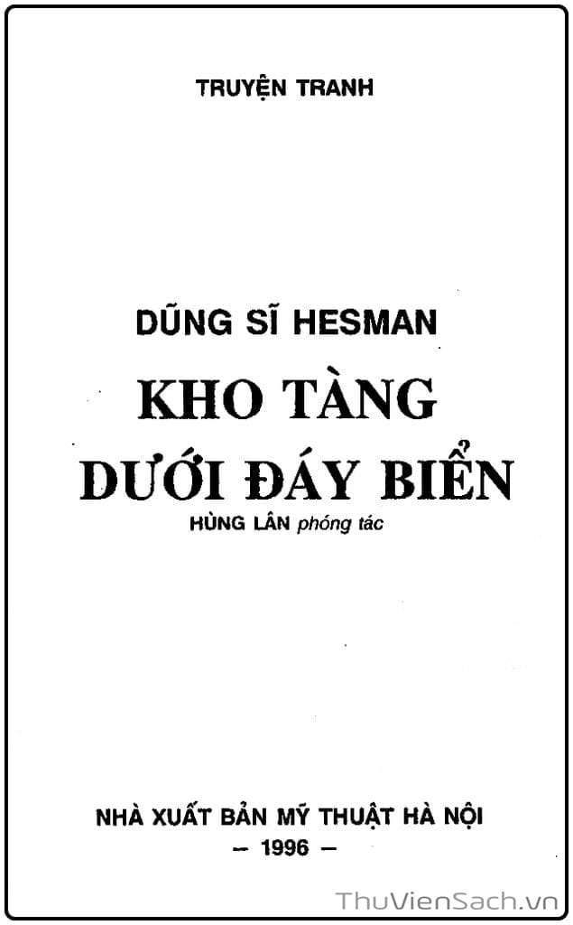 Truyện Tranh Dũng Sĩ Hesman trang 4