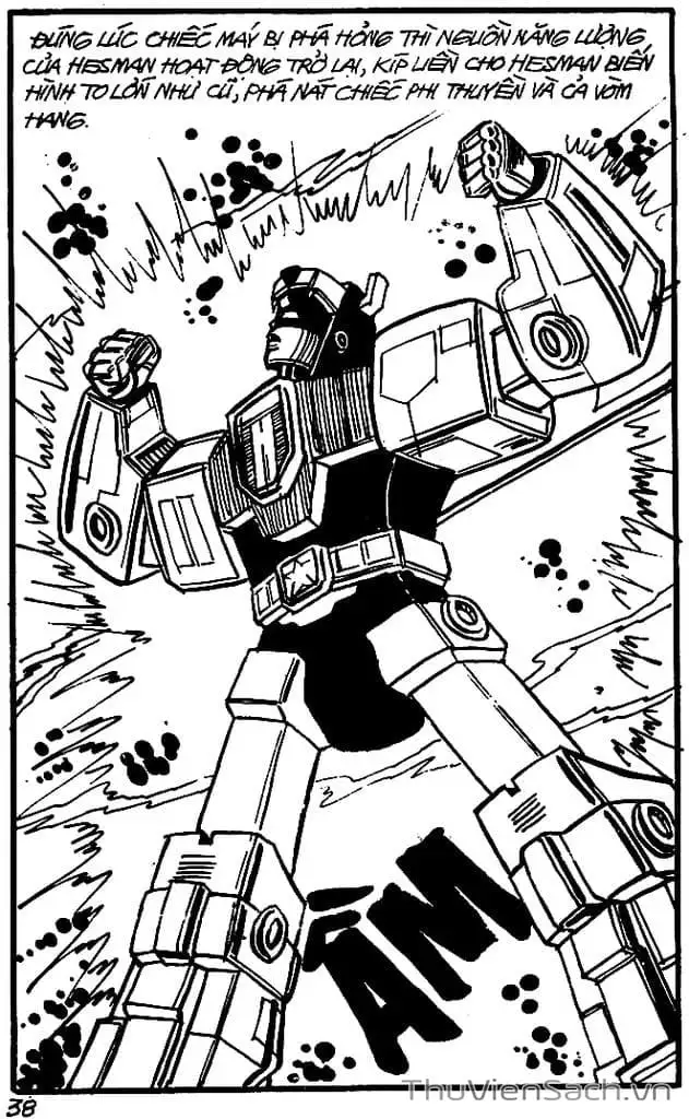 Truyện Tranh Dũng Sĩ Hesman trang 4