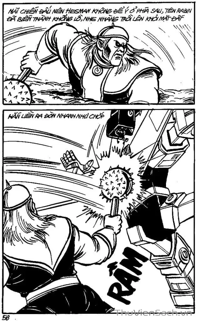 Truyện Tranh Dũng Sĩ Hesman trang 4