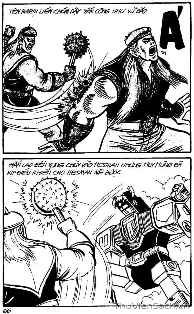 Truyện Tranh Dũng Sĩ Hesman trang 4