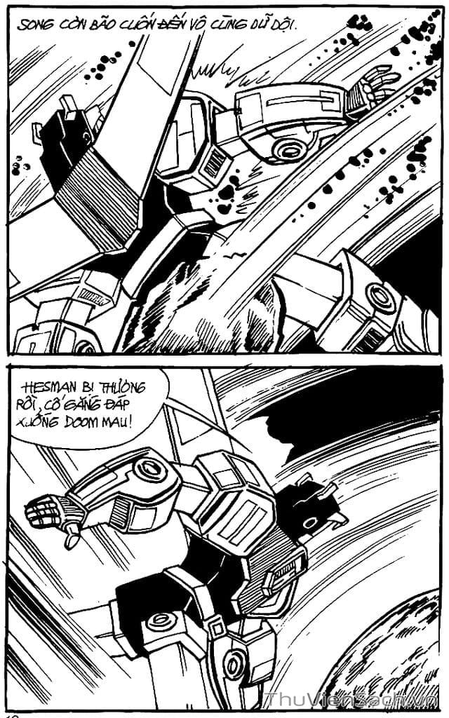 Truyện Tranh Dũng Sĩ Hesman trang 4