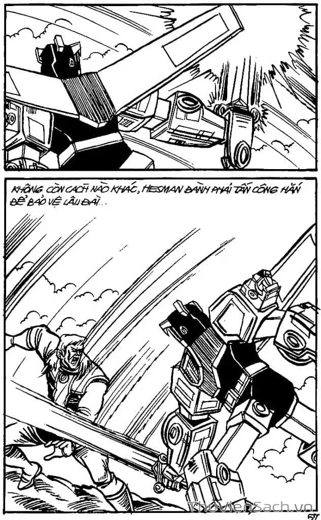 Truyện Tranh Dũng Sĩ Hesman trang 4