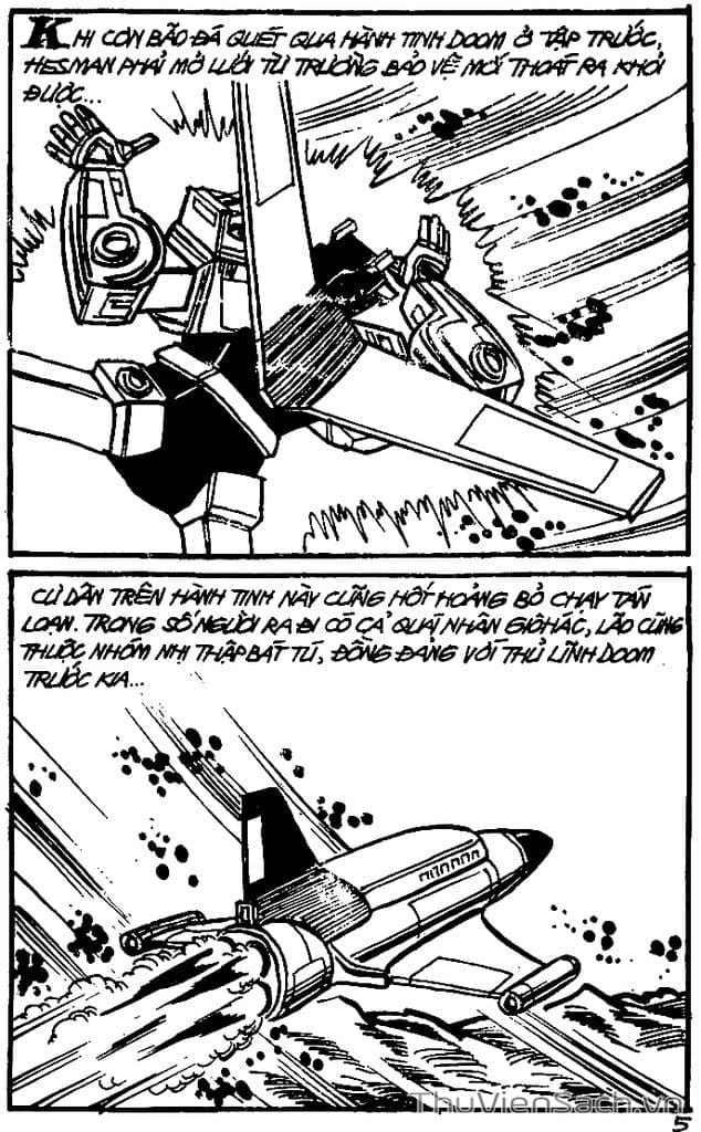 Truyện Tranh Dũng Sĩ Hesman trang 4