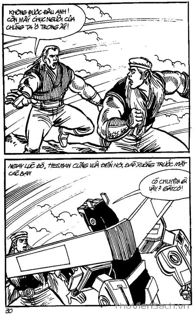 Truyện Tranh Dũng Sĩ Hesman trang 4