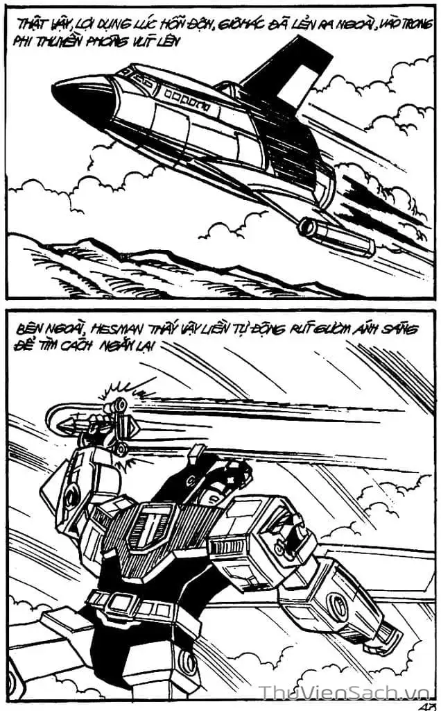 Truyện Tranh Dũng Sĩ Hesman trang 4
