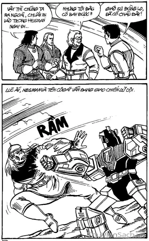 Truyện Tranh Dũng Sĩ Hesman trang 4