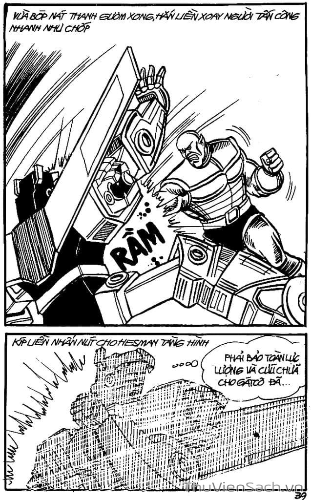 Truyện Tranh Dũng Sĩ Hesman trang 4