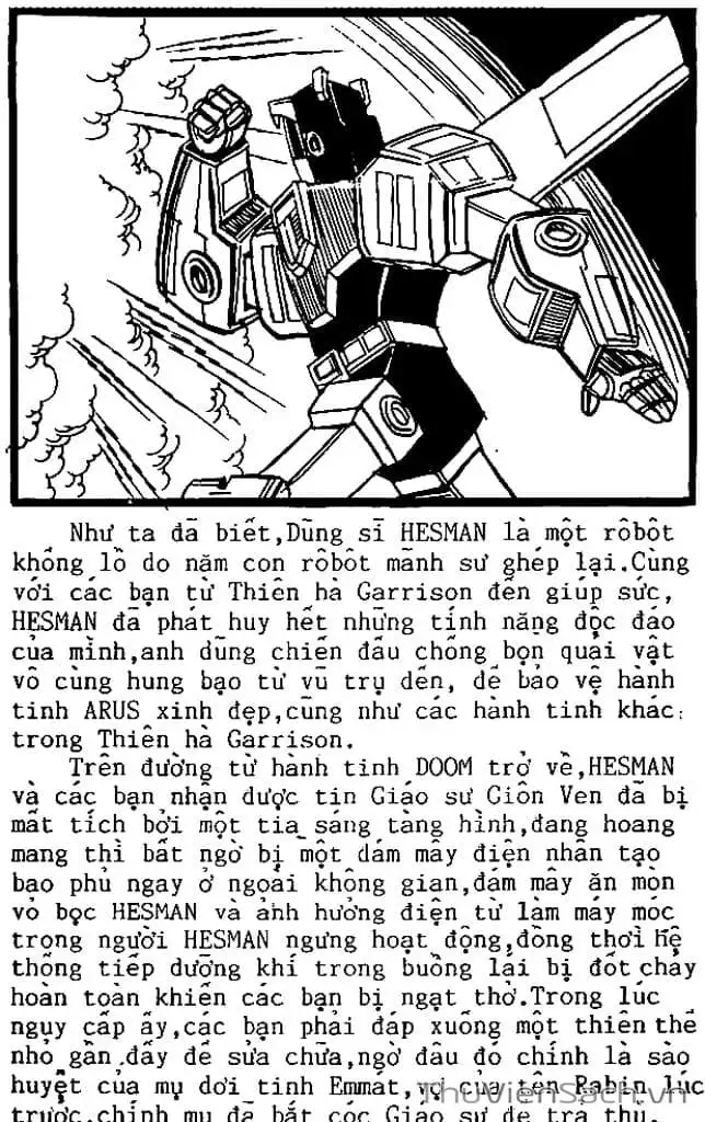 Truyện Tranh Dũng Sĩ Hesman trang 4