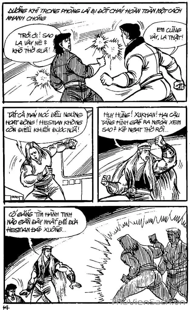 Truyện Tranh Dũng Sĩ Hesman trang 4