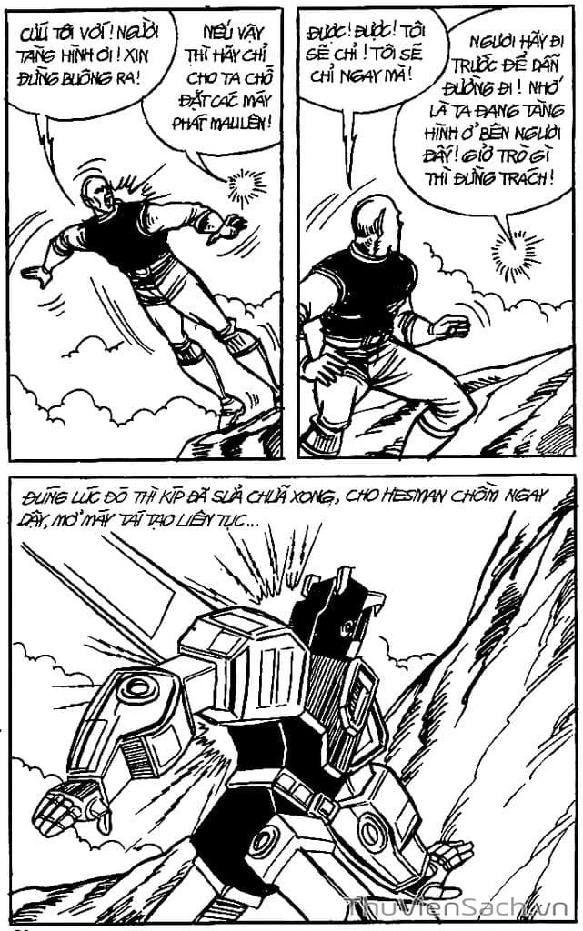 Truyện Tranh Dũng Sĩ Hesman trang 4