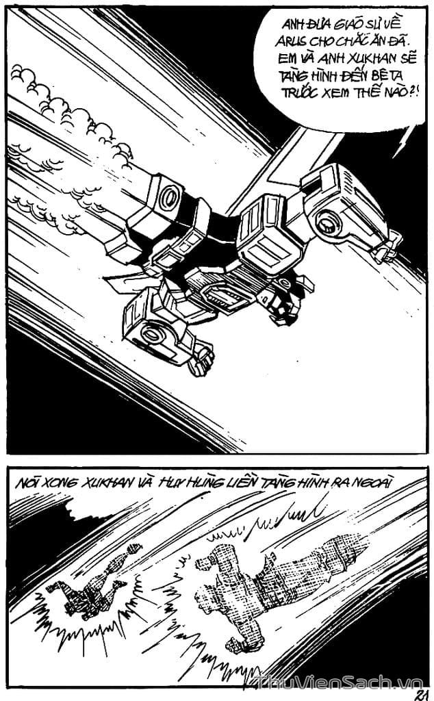 Truyện Tranh Dũng Sĩ Hesman trang 4