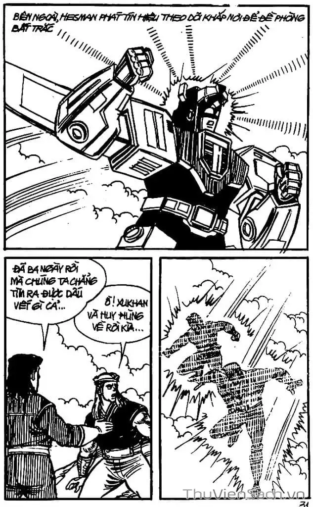 Truyện Tranh Dũng Sĩ Hesman trang 4
