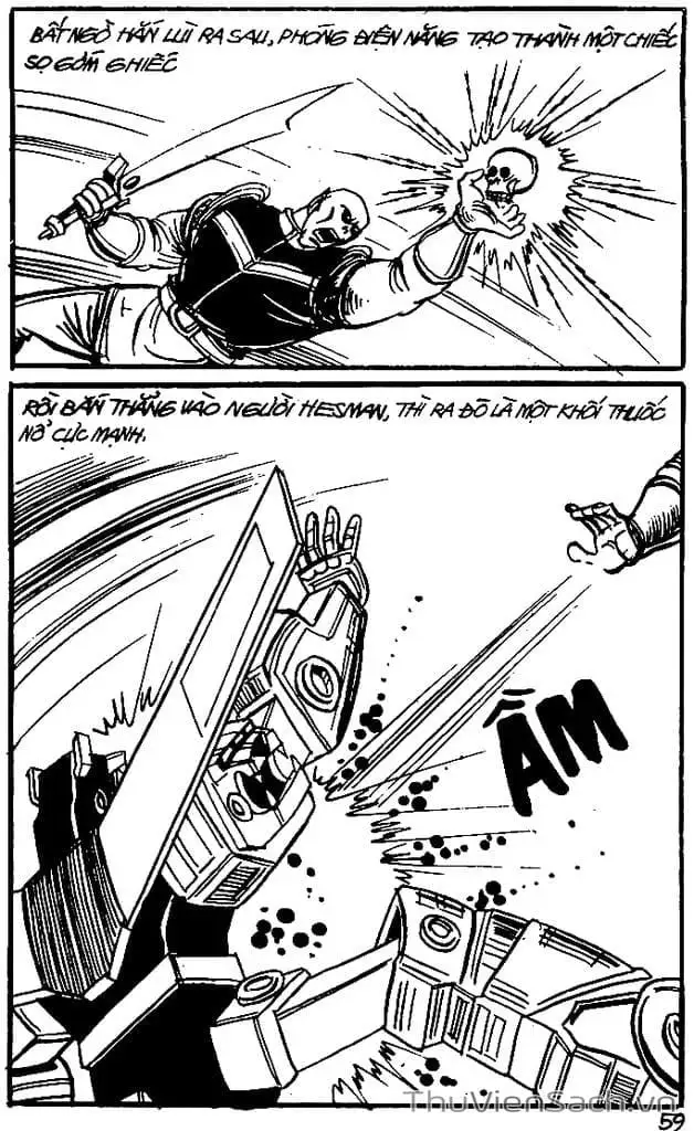 Truyện Tranh Dũng Sĩ Hesman trang 4