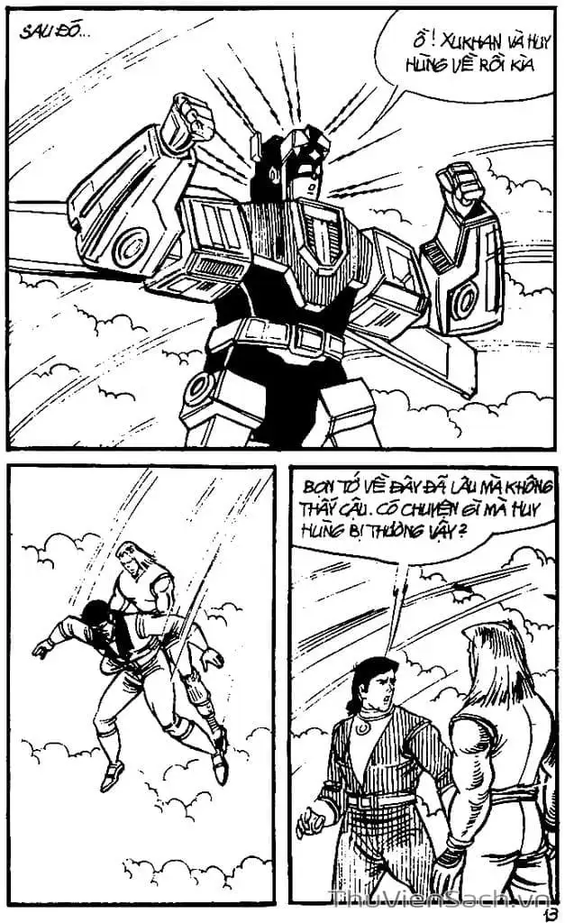 Truyện Tranh Dũng Sĩ Hesman trang 4