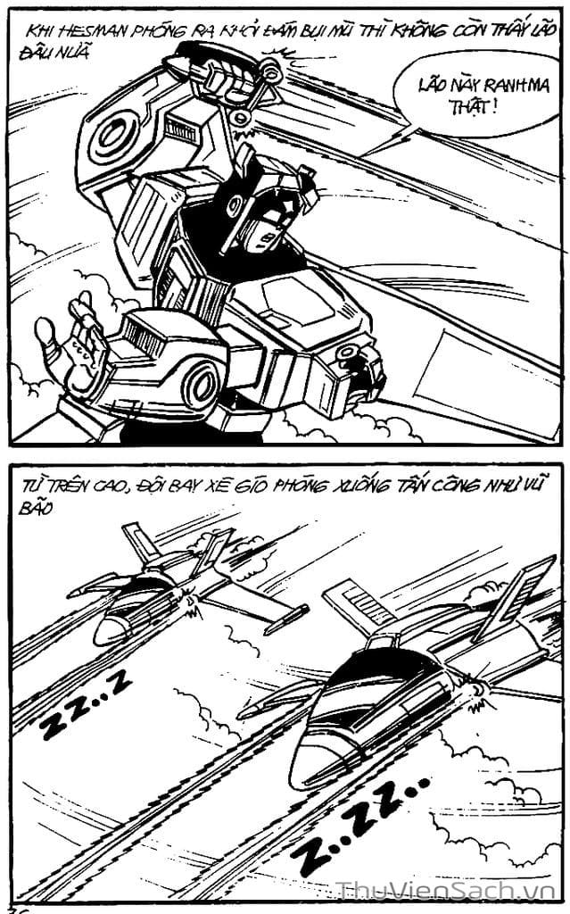 Truyện Tranh Dũng Sĩ Hesman trang 4