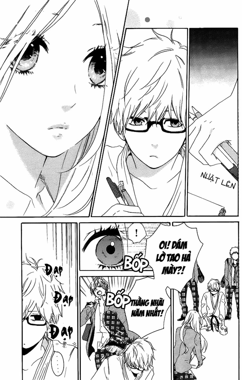 Truyện Tranh Tình Yêu Tuổi Teen Ngọt Ngào - Hibi Chouchou trang 4