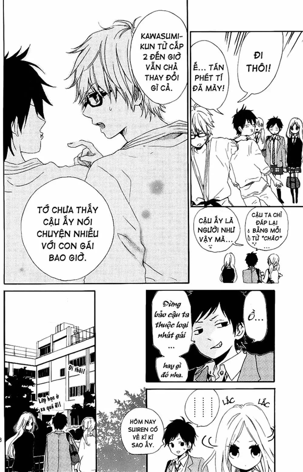 Truyện Tranh Tình Yêu Tuổi Teen Ngọt Ngào - Hibi Chouchou trang 4