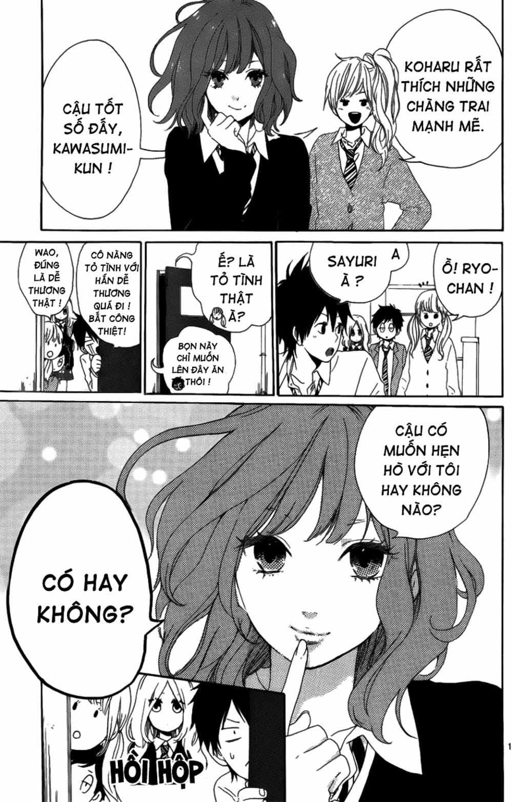 Truyện Tranh Tình Yêu Tuổi Teen Ngọt Ngào - Hibi Chouchou trang 4