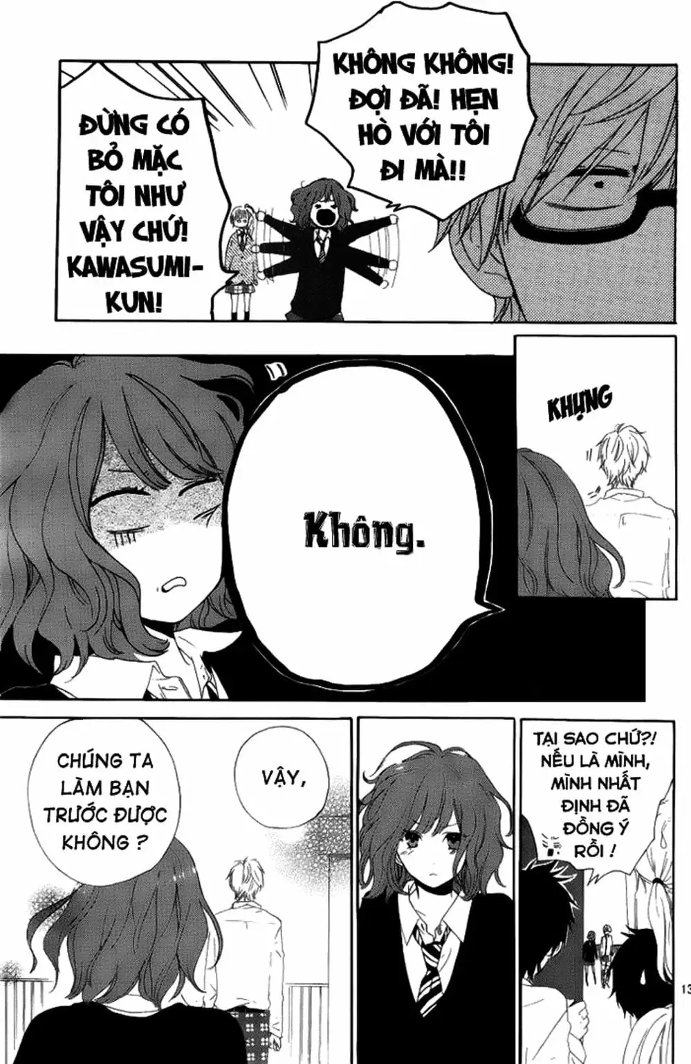 Truyện Tranh Tình Yêu Tuổi Teen Ngọt Ngào - Hibi Chouchou trang 4