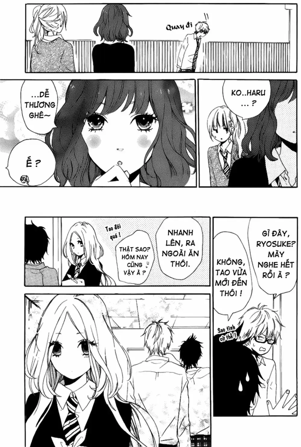 Truyện Tranh Tình Yêu Tuổi Teen Ngọt Ngào - Hibi Chouchou trang 4