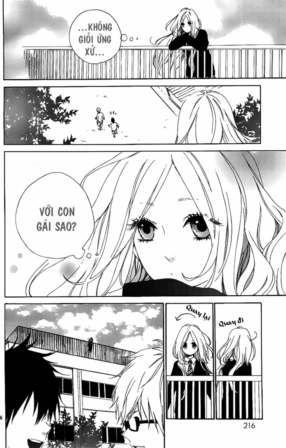 Truyện Tranh Tình Yêu Tuổi Teen Ngọt Ngào - Hibi Chouchou trang 4