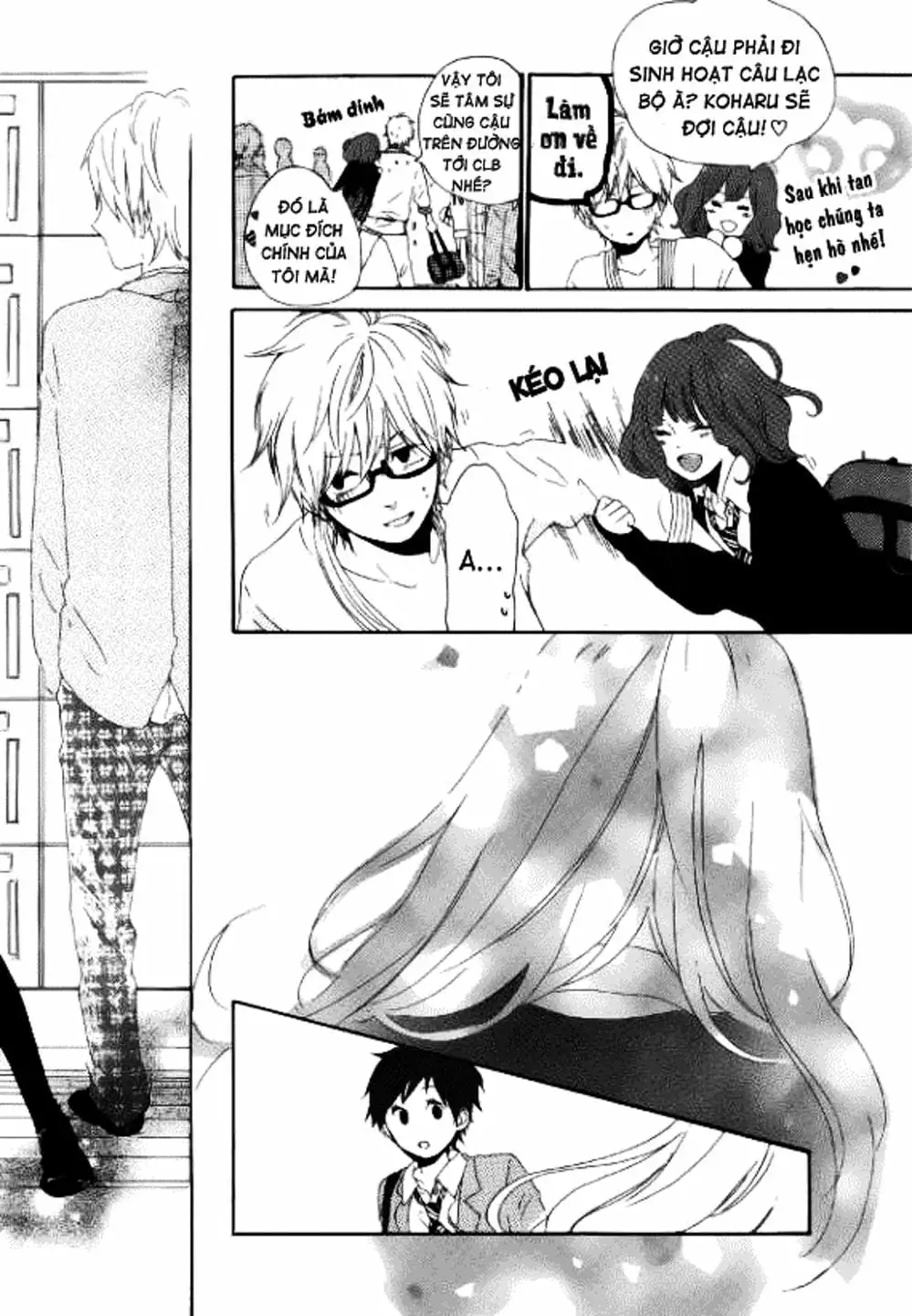 Truyện Tranh Tình Yêu Tuổi Teen Ngọt Ngào - Hibi Chouchou trang 4