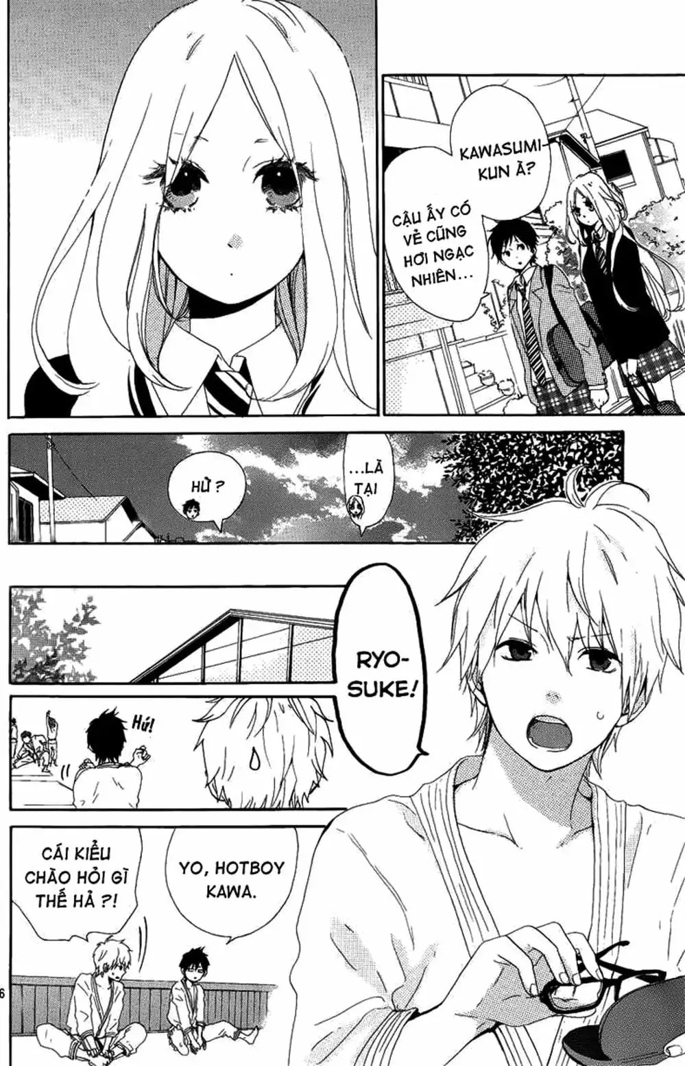 Truyện Tranh Tình Yêu Tuổi Teen Ngọt Ngào - Hibi Chouchou trang 4
