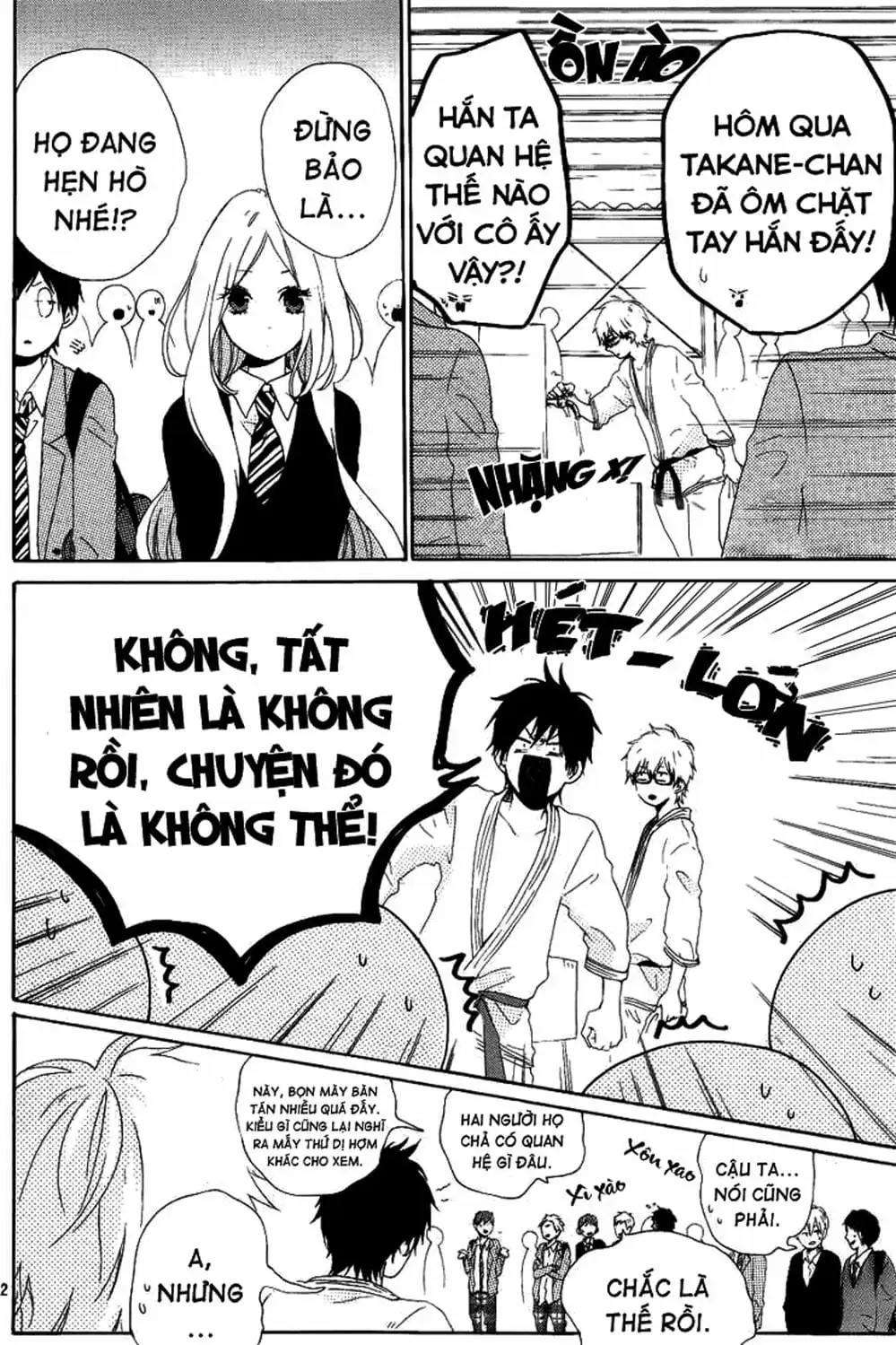 Truyện Tranh Tình Yêu Tuổi Teen Ngọt Ngào - Hibi Chouchou trang 4