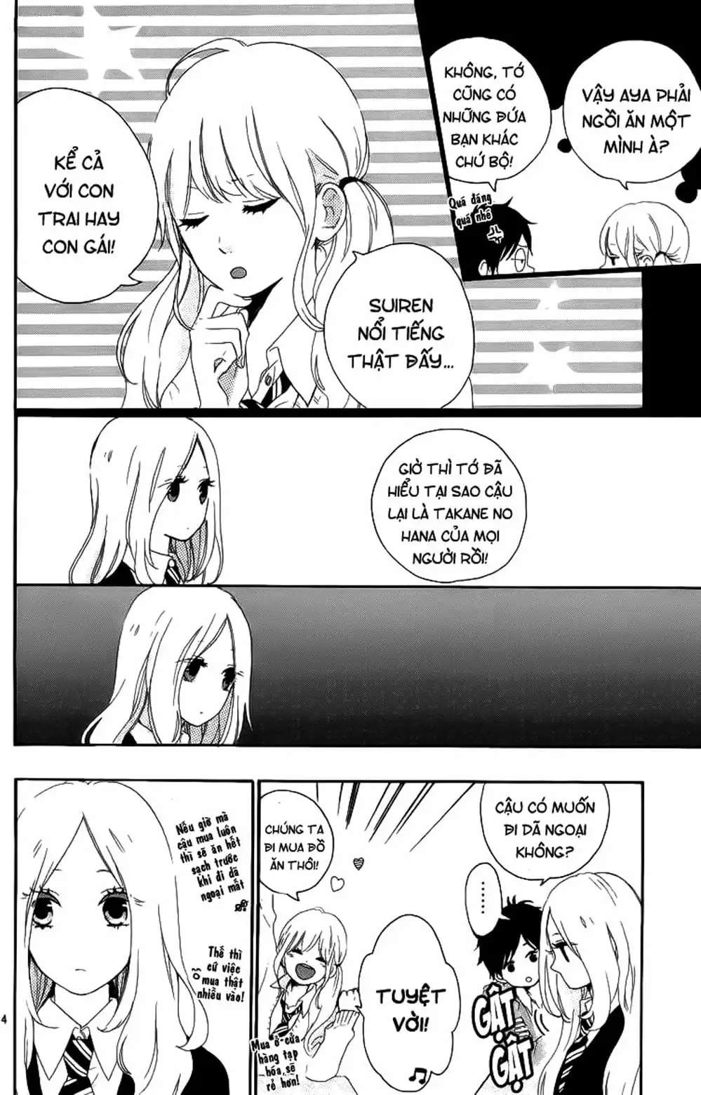 Truyện Tranh Tình Yêu Tuổi Teen Ngọt Ngào - Hibi Chouchou trang 4