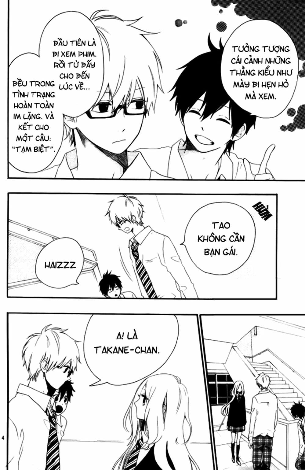 Truyện Tranh Tình Yêu Tuổi Teen Ngọt Ngào - Hibi Chouchou trang 4