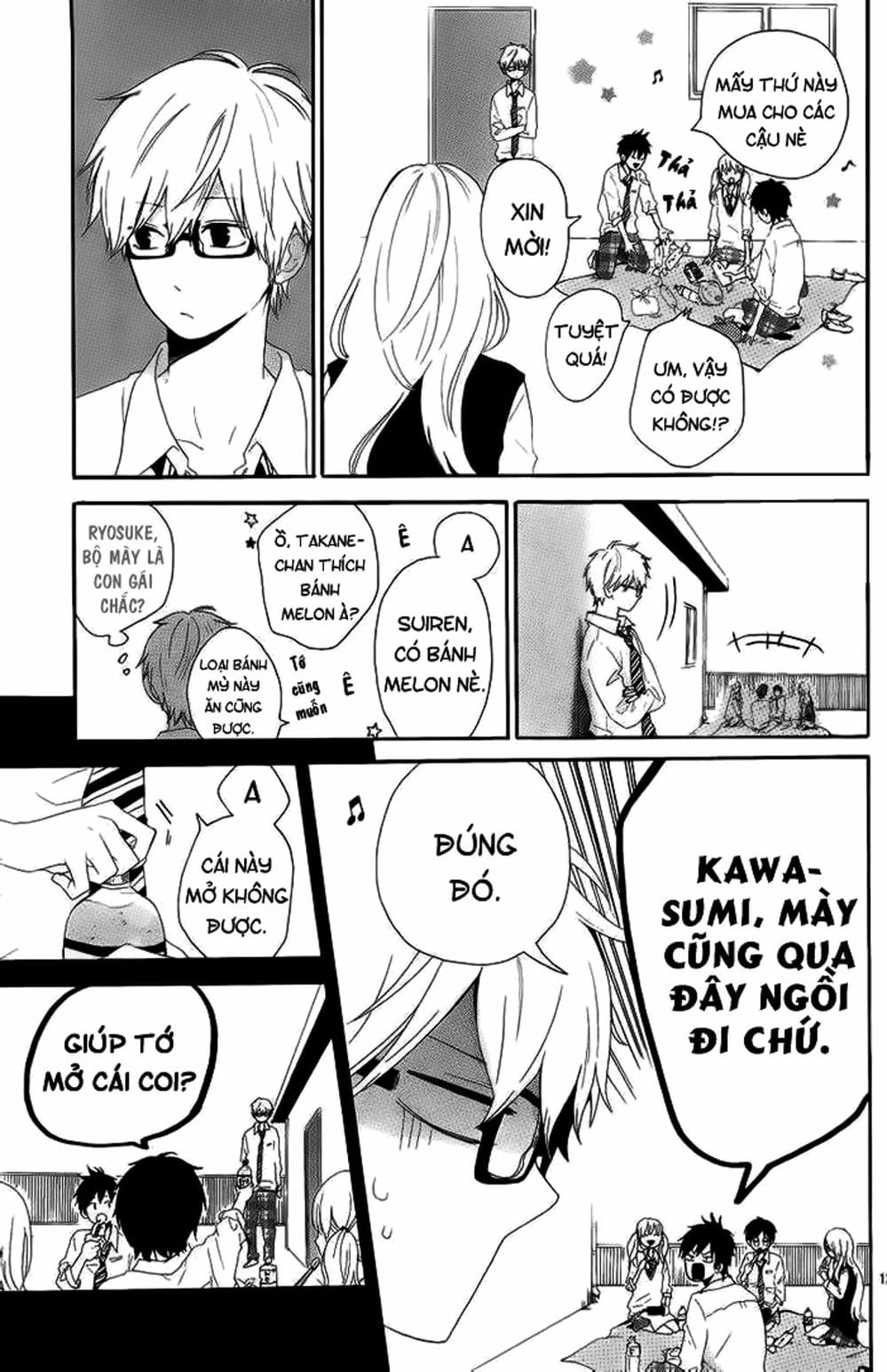 Truyện Tranh Tình Yêu Tuổi Teen Ngọt Ngào - Hibi Chouchou trang 4