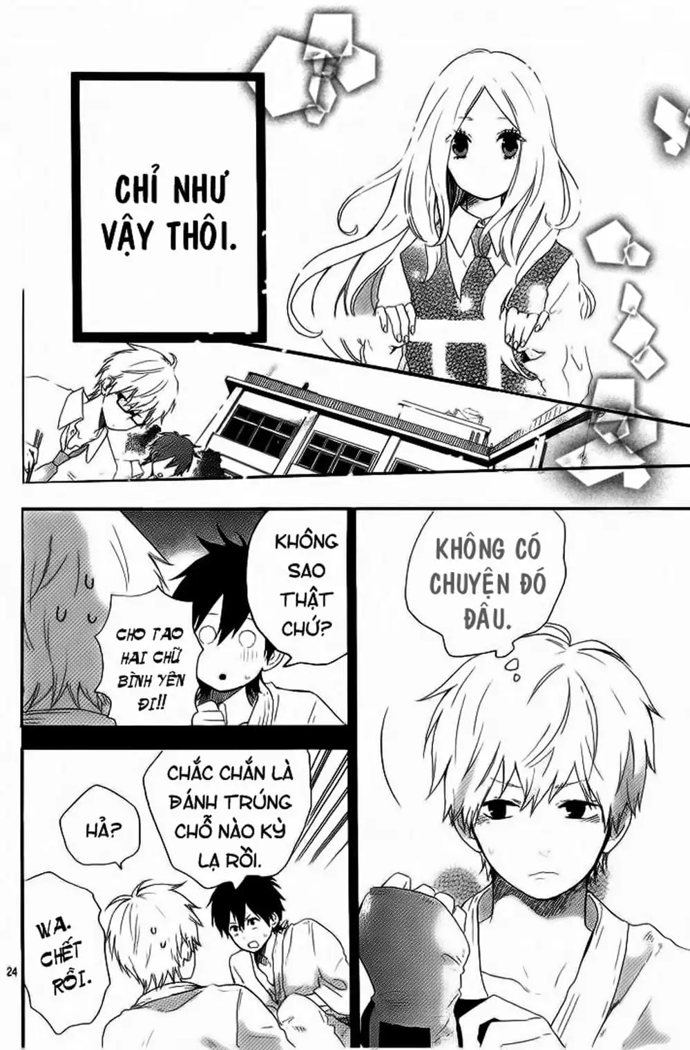 Truyện Tranh Tình Yêu Tuổi Teen Ngọt Ngào - Hibi Chouchou trang 4