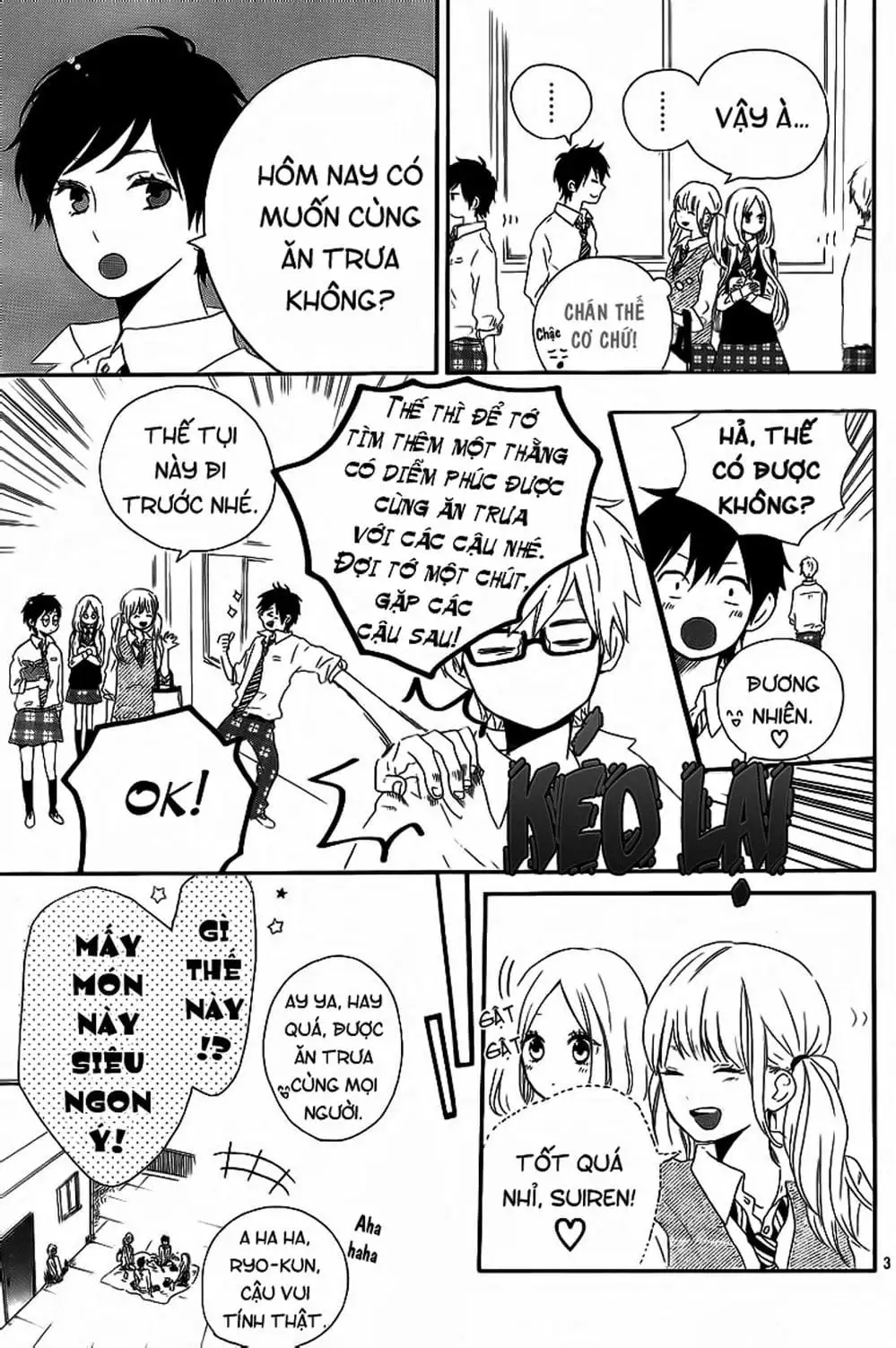 Truyện Tranh Tình Yêu Tuổi Teen Ngọt Ngào - Hibi Chouchou trang 4