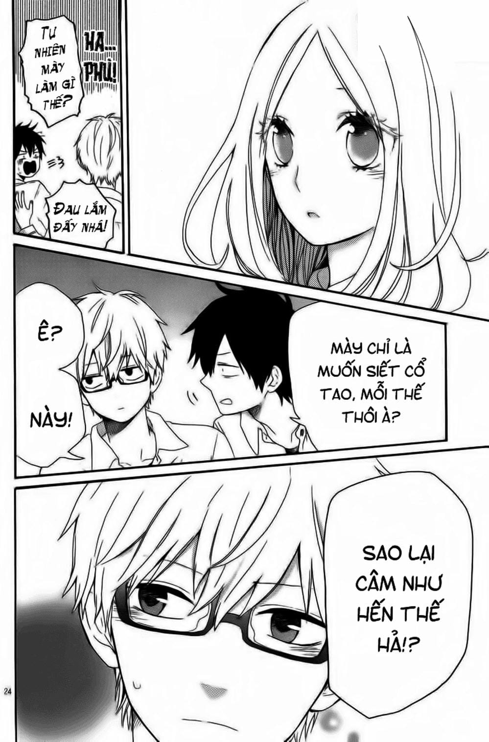 Truyện Tranh Tình Yêu Tuổi Teen Ngọt Ngào - Hibi Chouchou trang 4