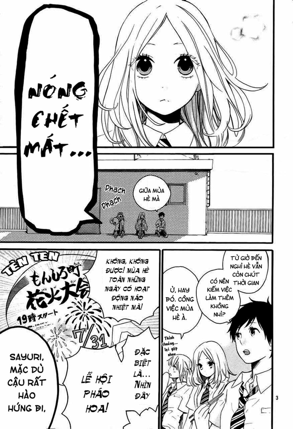 Truyện Tranh Tình Yêu Tuổi Teen Ngọt Ngào - Hibi Chouchou trang 4