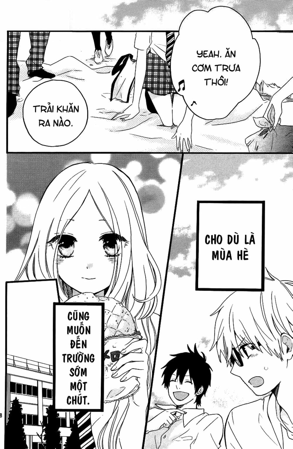 Truyện Tranh Tình Yêu Tuổi Teen Ngọt Ngào - Hibi Chouchou trang 4