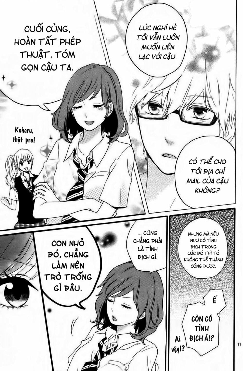 Truyện Tranh Tình Yêu Tuổi Teen Ngọt Ngào - Hibi Chouchou trang 4