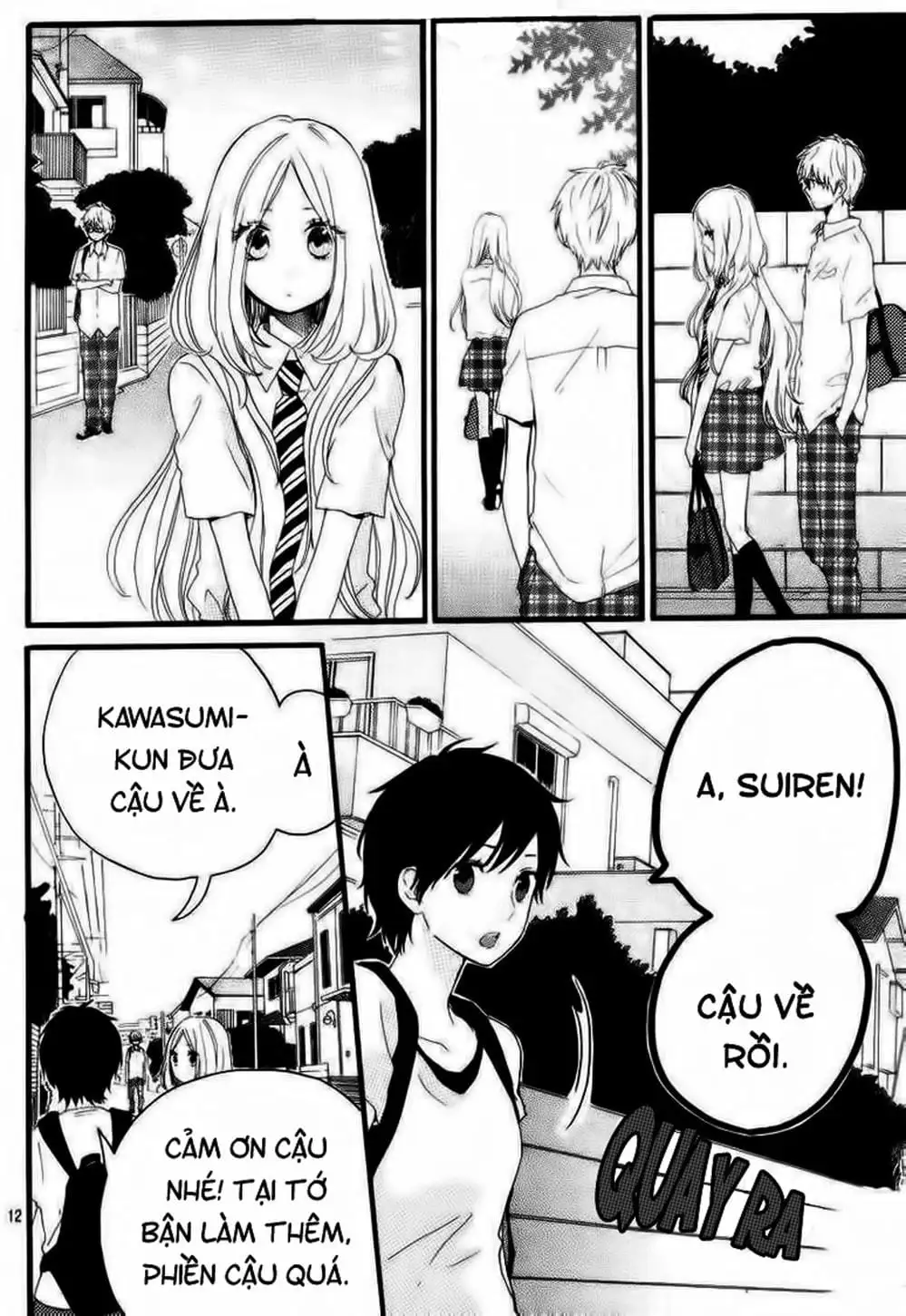 Truyện Tranh Tình Yêu Tuổi Teen Ngọt Ngào - Hibi Chouchou trang 4