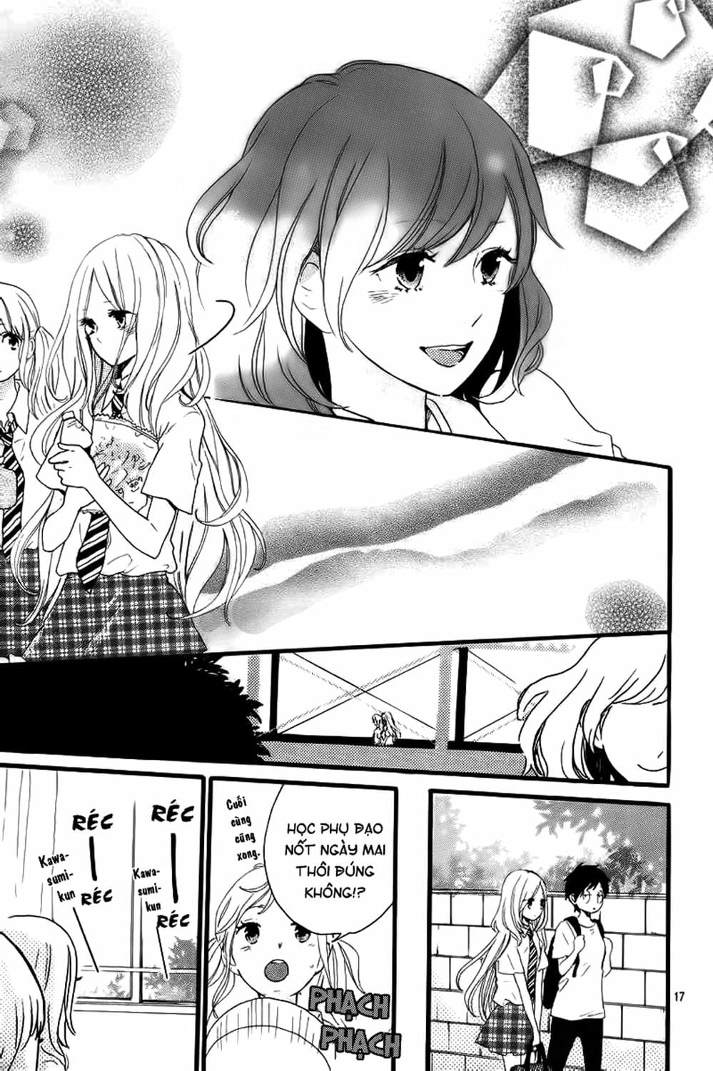 Truyện Tranh Tình Yêu Tuổi Teen Ngọt Ngào - Hibi Chouchou trang 4