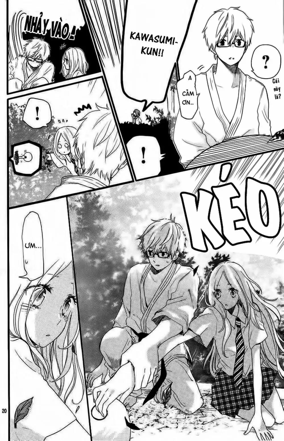 Truyện Tranh Tình Yêu Tuổi Teen Ngọt Ngào - Hibi Chouchou trang 4