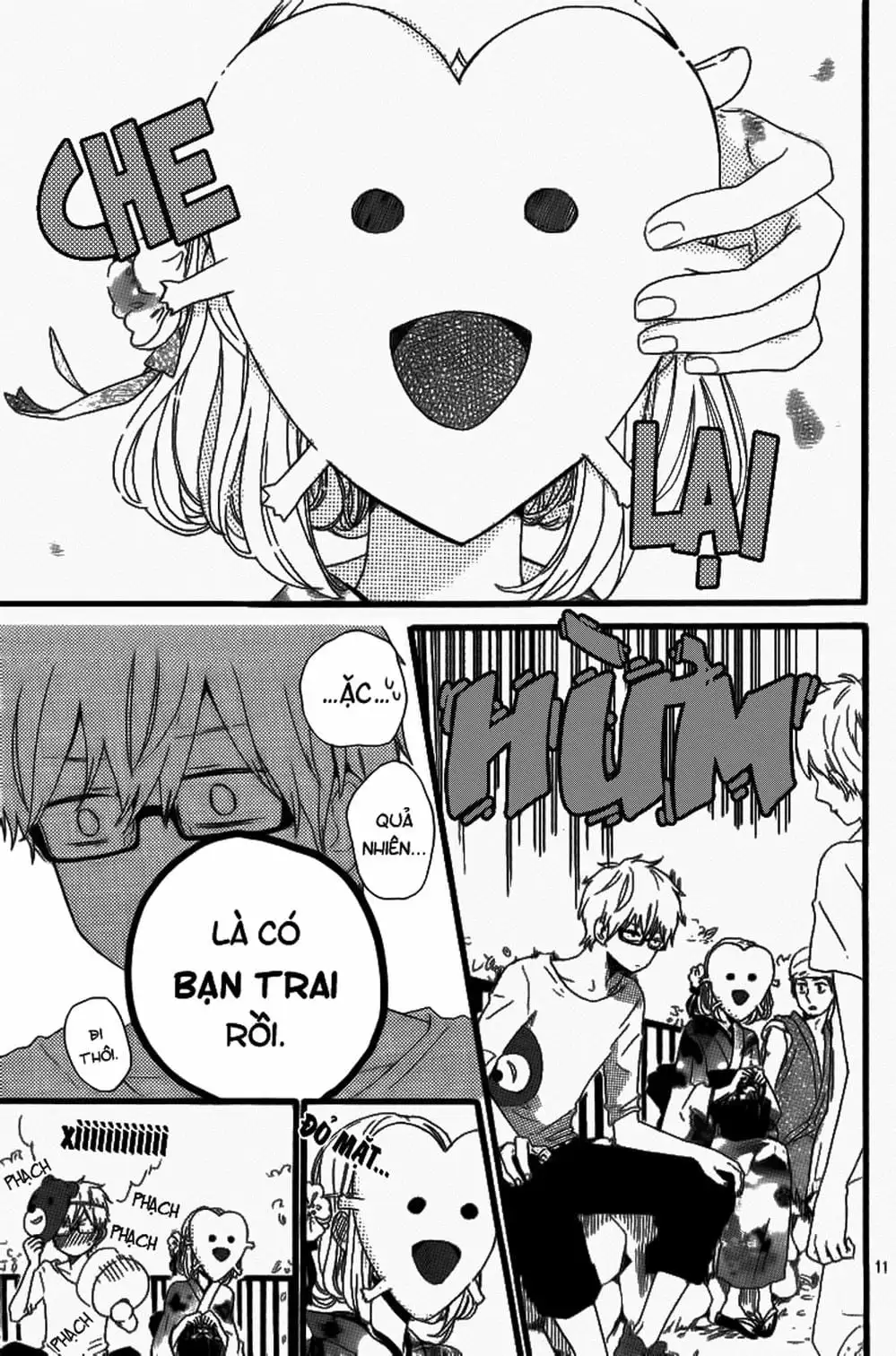 Truyện Tranh Tình Yêu Tuổi Teen Ngọt Ngào - Hibi Chouchou trang 4